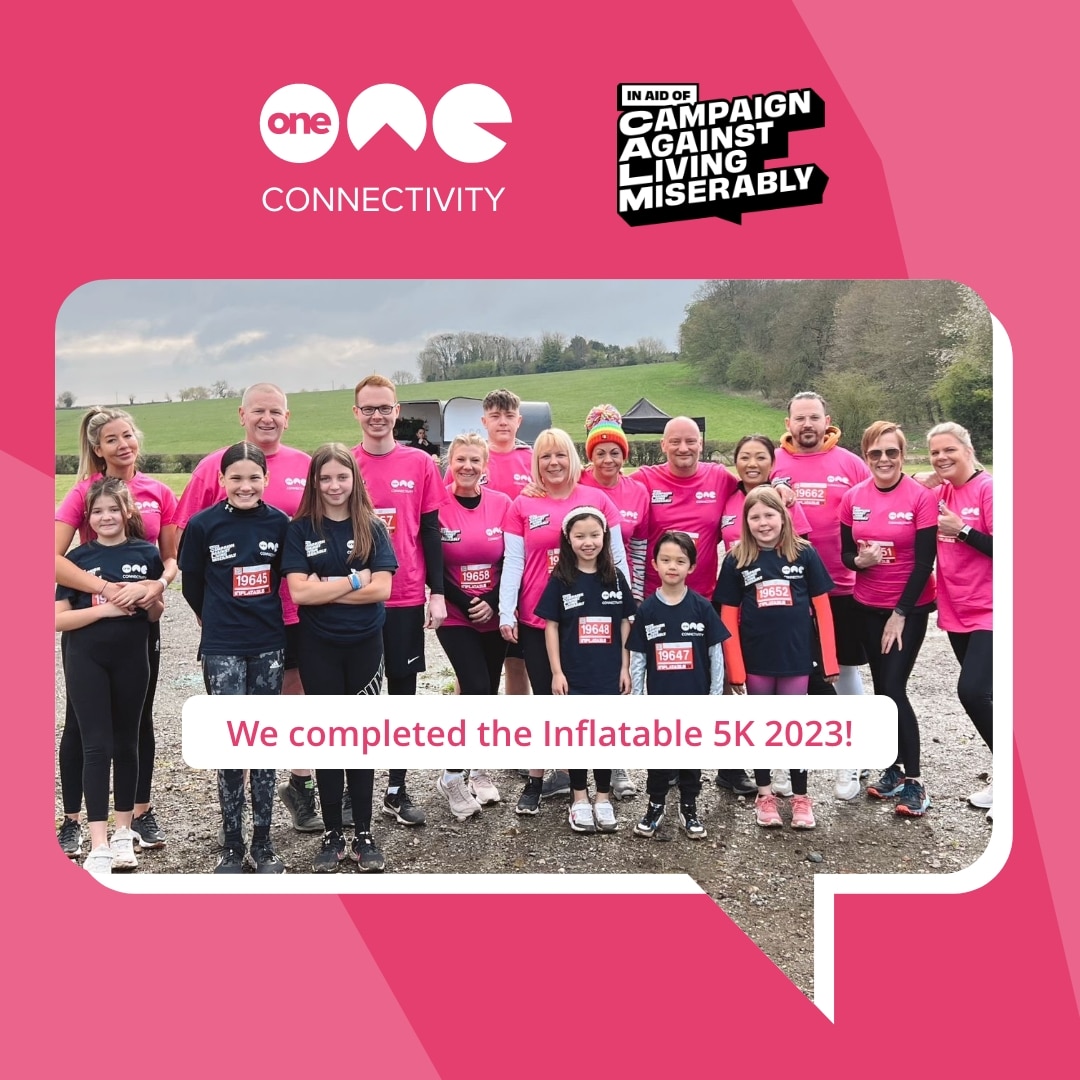 CALM Inflatable fun run